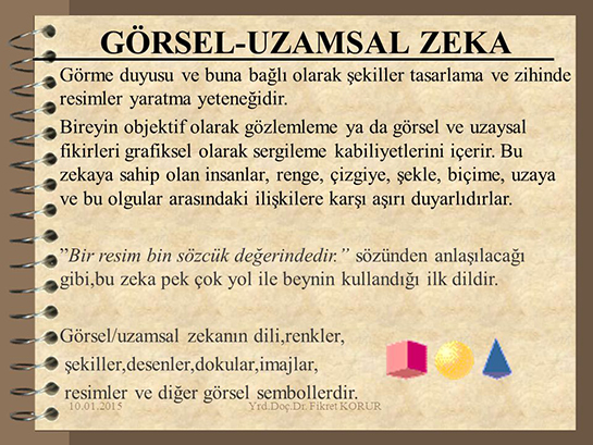 Uzamsal Zeka Nedir